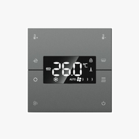 Panneau de commutation de scène de système de maison intelligente de protocole de KNX/EIB de prix usine avec l'emballage personnalisable de commutateur de bouton intelligent d'alliage