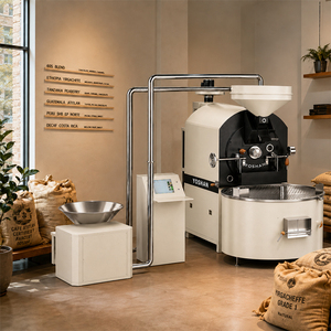 Tostadora de Café Électrique 1, 3, 25, 30 Kg, 15kg, 60kg, Tambour de Torréfaction à Gaz, Prix des Machines à Torréfier le Café - Product Image 4