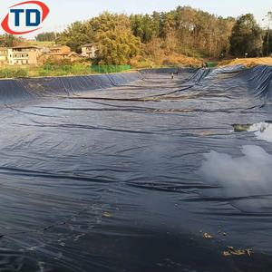 Barrière anti-racines durable 1,5 mm 2 mm 2,5 mm 3 mm Géomembrane HDPE Doublure pour <span class=keywords><strong>bassin</strong></span> à poissons 80 mil 100 mil - Product Image 2