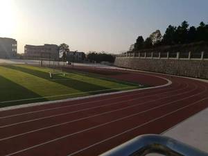 INOLP 13mm Thickness Blue Color Stadium Surface <b>Material</b> Prefabricated <b>Tartan</b> Running Track - Product Image 6