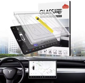 Film de protection en acier pour écran avant et arrière pour Tesla Model 3/Y Finition mate / Film en verre trempé haute définition - Product Image 1