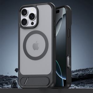 Coque de téléphone iPhone 16 Pro Max à succès avec support inclinable, <span class=keywords><strong>protection</strong></span> antichoc - Product Image 2