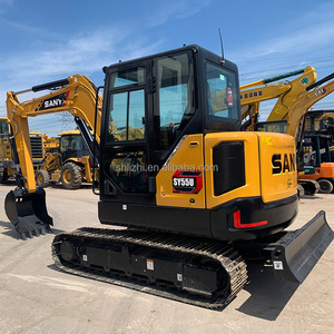 Mini-excavatrice LIZHI SY55U de 5,5 tonnes, marque chinoise d'origine, neuve, avec moteur, pompe, boîte de vitesses et PLC - Product Image 4
