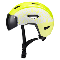 Casque pour enfants avec lentille à fixation magnétique, léger, confortable, ajustement réglable, design durable pour le cyclisme, pour garçons et filles