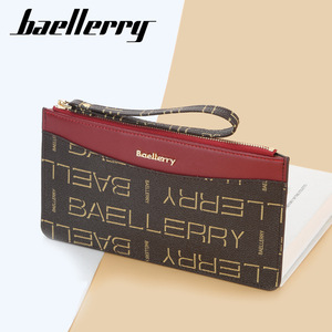 Baellerry Women's <b>Long</b> Wallet Pu Leather Zipper Clutch <b>Bag</b> With Strap Everyday Use - Product Image 3