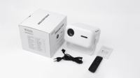 Projecteur portable intelligent OEM J350 LED Android LCD 1080P 350 ANSI avec mise au point automatique, correction automatique de la distorsion trapézoïdale, haut-parleur intégré et Wi-Fi 4K