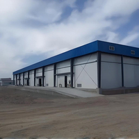 Structure métallique préfabriquée sur mesure pour entrepôt, atelier et hangar, à vendre