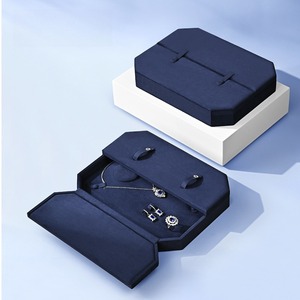 Custom Jewelry box ring necklace earring bracelet, <b>storage</b> box jewelry set gift box packaging box - Product Image 4