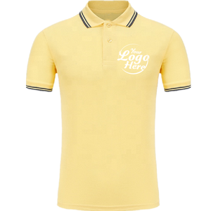 Hombres Mujeres Personalizado de gran tamaño Transpirable de manga corta para camisa Herramientas Solapa Camiseta Publicidad Cultura Grupo americano Uniforme - Product Image 3
