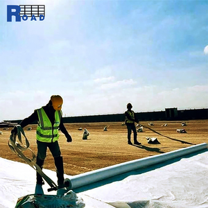 Haute résistance, résistant au vieillissement, géotextile aiguilleté à filament de polypropylène facile à construire <span class=keywords><strong>pour</strong></span> le traitement de <span class=keywords><strong>fondation</strong></span> d'urgence - Product Image 3