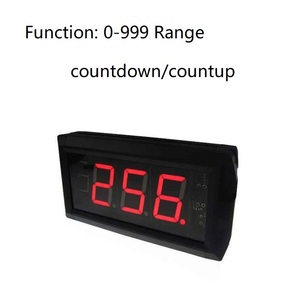 รีโมทคอนโทรลแบบปรับได้0-999จับเวลานับถอยหลังจับเวลา <span class=keywords><strong>LED</strong></span> ดิจิตอลมัลติฟังก์ชั่นสำหรับในร่มบ้านสำนักงานการศึกษา - Product Image 3