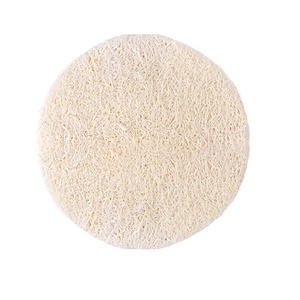 Éponge de bain exfoliante ronde en loofah naturel certifiée écologique, style simple, <span class=keywords><strong>pour</strong></span> <span class=keywords><strong>le</strong></span> corps et <span class=keywords><strong>le</strong></span> spa - Product Image 3