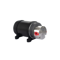 Pompe à Engrenages Hélicoïdaux Miniatures Scellée à l'Huile Fabricant Chinois, Débit 2,5 L/Min, Micro Pompe Doseuse de Fluide avec Moteur DC24V 30W à Balais