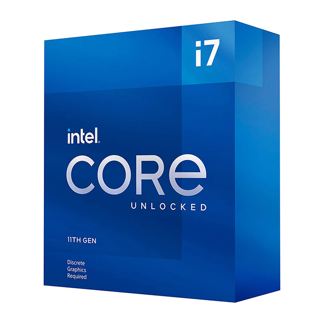 Intel Core I7 11700KF Processor 8 Cores up to 5 GHz 65W DDR4 Memory CPU Support Socket LGA1200 Motherboard B560 Z590