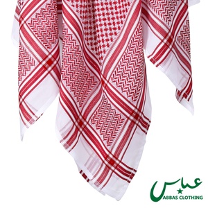 Yashmagh rouge 100% coton 100s 80s de haute qualité, foulard carré arabe pour hommes, vente chaude pour l'été - Product Image 2