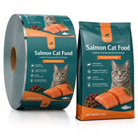 Film d'emballage laminé haute barrière de qualité alimentaire pour aliments pour animaux de compagnie, imprimé sur mesure, pour sacs de nourriture sèche pour chiens adultes
