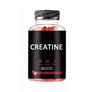 Gummies de créatine monohydrate, nutrition sportive, fitness, pré-entraînement, supplément énergétique extra fort, 3000 mg pour la croissance musculaire - Product Image 1