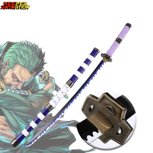 Épée en bois One Piece <span class=keywords><strong>de</strong></span> 104/76 cm, 13 styles, pour cosplay <span class=keywords><strong>de</strong></span> Law <span class=keywords><strong>Zoro</strong></span>, jouet d'anime japonais, <span class=keywords><strong>Katana</strong></span> samouraï, épées <span class=keywords><strong>Zoro</strong></span> One Piece, <span class=keywords><strong>Katana</strong></span> - Product Image 3