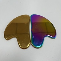 أصلي النحاس Gua Sha ، أداة علاج ، نقطة تحريك ، حجر Guasha للرقبة والجسم