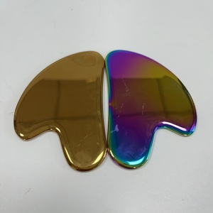 100% originale rame Gua Sha <span class=keywords><strong>viso</strong></span> strumento di massaggio del <span class=keywords><strong>viso</strong></span> punto di innesco rullo facciale <span class=keywords><strong>pietra</strong></span> Guasha <span class=keywords><strong>per</strong></span> il collo e il corpo di applicazione - Product Image 5