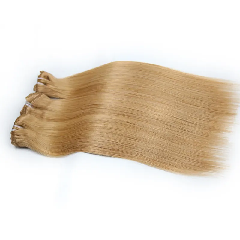 2023 brazilian raw virgin cuticle aligned wholesale hair extensions top clip in hair extensions peruvian hair