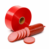 Rouleau de boyaux de saucisson en nylon multicouche coextrudé anti-éclatement, faible odeur, pour machine de remplissage de viande automatique, fabricant OEM, taille personnalisée