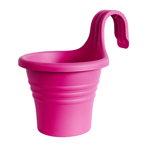 Outdoor Balcony Deck Railing Hanging Planter Fence Flower <strong>Plant</strong> <strong>Pots</strong> <strong>with</strong> <strong>Hook</strong> - Product Image 5