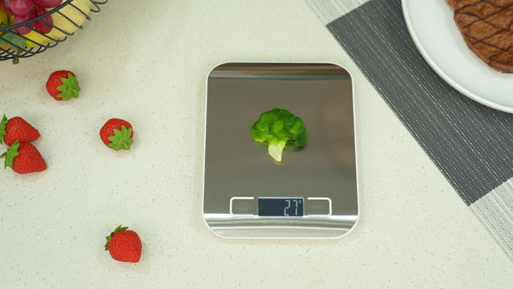 Bascula Cocina Custom Multifunction Food Scale 5 Kg Stainless Steel ...