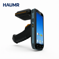 HAUMR Lector y Grabador de Tarjetas RFID UHF de Largo Alcance, Dispositivo Inalámbrico Portátil de Recopilación de Datos PDA para Inventario en Comercios y Logística