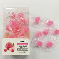Goede Smaak 60% Sap Gummy Candy Fruit Smaken Kubus Vormen Gummies Vierkante Jelly Gummy Candy