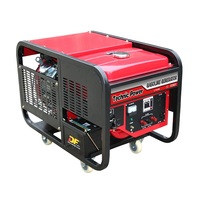 Générateur à essence TECHNICPOWER 1kw 3000rpm Certification Euro5 Monophasé/Triphasé 50/60HZ Moteur Silencieux Type Ouvert 0.85-9.5kw