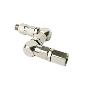 Conector Tipo Z Huiyan de Aleación de Aluminio con Rotación de 360 Grados para Equipos de Pulverización Industrial - Product Image 2