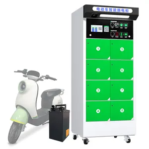 Scooter électrique véhicule électrique à deux roues armoire d'échange de batterie location système d'exploitation d'échange service de développement à guichet unique