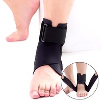 Attelle de cheville orthopédique à compression avec sangles de maintien pour le sport, le volleyball, le basketball et le soin des pieds bandés