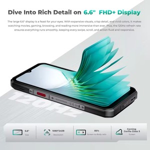 สมาร์ทโฟน WP62 5G รุ่นทนทาน Octa Core หน้าจอ LCD 120Hz ระบบปฏิบัติการ Android 15 ขนาด 6.6 นิ้ว FHD+ กล้อง 108MP หน่วยความจำ 48GB(16+32) +512GB แบตเตอรี่ 11000mAh รองรับการชาร์จเร็ว 33W - Product Image 4
