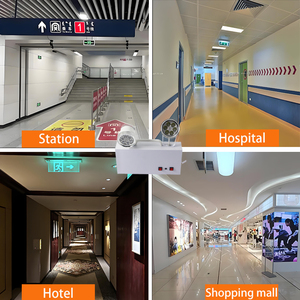 Lámpara de Emergencia LED Recargable de Doble Cabezal de Alta Calidad Tuoming, para Montar en la Pared - Product Image 3