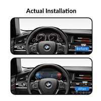 Tulis 6WB Style Digital Cluster untuk BMW X3 F25 X4 F26 2013-2017 TPMS Virtual Cockpit Speedometer LCD Instrument Sistem Linux