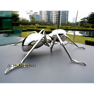 Estatua <span class=keywords><strong>de</strong></span> hormiga <span class=keywords><strong>de</strong></span> acero inoxidable <span class=keywords><strong>de</strong></span> insecto <span class=keywords><strong>de</strong></span> hierba urbana <span class=keywords><strong>de</strong></span> <span class=keywords><strong>arte</strong></span> pop grande personalizada estatuilla <span class=keywords><strong>de</strong></span> metal con técnica <span class=keywords><strong>de</strong></span> soldadura <span class=keywords><strong>de</strong></span> tema <span class=keywords><strong>de</strong></span> hierba urbana - Product Image 2