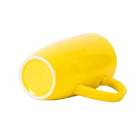 Tasse de voyage en céramique colorée de 16oz de couleur assortie, tasse à thé en porcelaine avec infuseur et couvercle