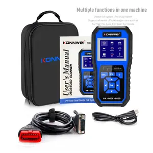 Analyseur de moteur professionnel OBD2 Scanner automobile KONNWEI KW450 outil de Diagnostic de système complet de voiture pour voiture de série VW Audi