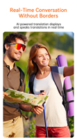 Lunettes intelligentes IA pour le cyclisme en extérieur avec protection UV, lunettes de soleil sportives, enregistrement vidéo, lecteur de musique, lunettes connectées