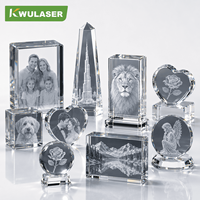 Machines de gravure laser 3D automatiques pour cristal, graveur interne sous-couche pour verre, équipement de gravure photo et portrait, système CNC