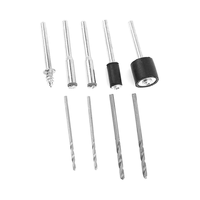 Mini-meuleuse électrique en vente chaude, ensemble de mini-meuleuse rotative 211 pièces, outil rotatif sans fil, kit de machine à meuler