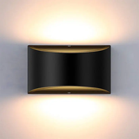 Applique murale LED moderne 10W en aluminium, lumière blanche chaude, pour chambre, salon, escalier