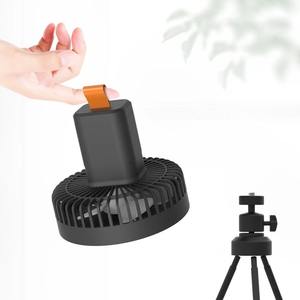 Ventilador de Camping Retráctil, Recargable de 1200mAh, Ventilador de Techo USB Portátil, Ventilador Eléctrico de Escritorio Inalámbrico, Plegable con Trípode, para Hogar y Exteriores - Product Image 3