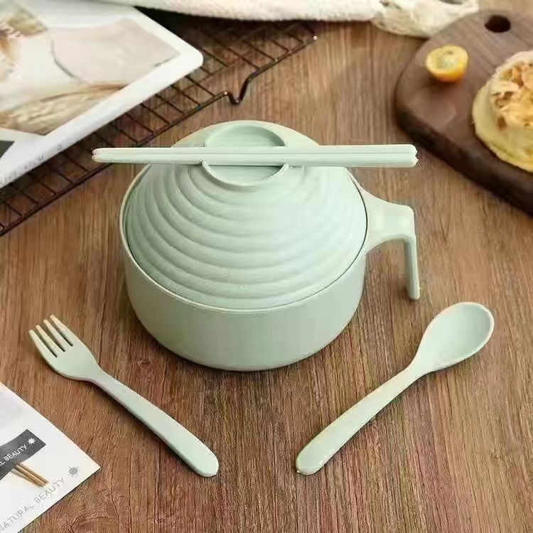 Nordic Green [Bol de nouilles instantanées et vaisselle] Sac OPP