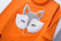 Venta al por Mayor de Conjuntos de Ropa para Niñas con Diseño de Zorro, Productos de Marca Turca para Niños