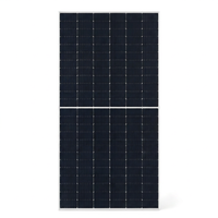 Panneau solaire monocristallin 550W 580W 620W 625W 182mm demi-cellule PERC pour système solaire commercial