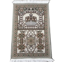 Tapis de prière musulman, tapis de prière en fleurs, couverture de voyage, musulman, 70x110cm, 1 pièce