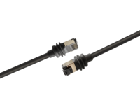 Câble Ethernet étanche Starlink Gen3/Mini 100FT Cat6 Type-C pour charge rapide 5A, construction métallique, ordinateur, imprimante, noir